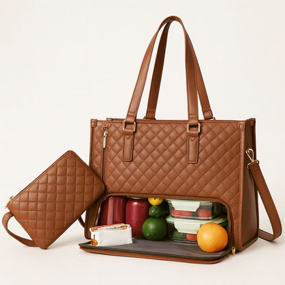 Quilted Tote Bag
